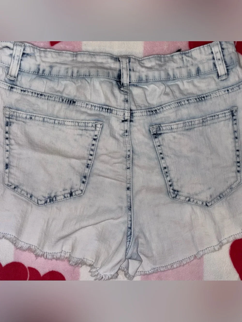 rue21 Light Acid Wash Women's Denim Shorts - Sz 9/10